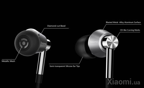 Наушники Xiaomi 1MORE Triple Driver BT In-Ear Headphones Silver E1001BT