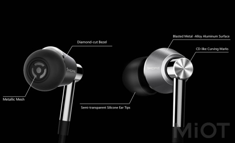 Навушники Xiaomi 1MORE Triple Driver BT In-Ear Headphones Silver E1001BT
