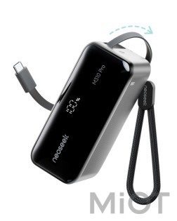 Внешний аккумулятор Xiaomi Neoseek Digital Display Fast-Charging Power Bank M310 Pro 45W 10000mAh Titanium Gray (iPB1045)