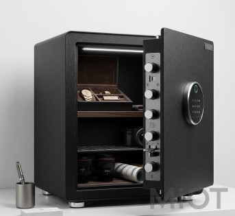 Розумний електронний сейф зі сканером відбитка пальця  Xiaomi CRMCR BGX-X1-45MP Black