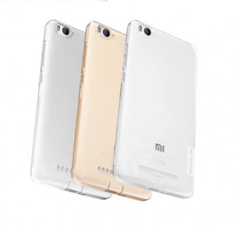 Чехол бампер силиконовый Nillkin Nature Series для Xiaomi Mi 4i/c Gold