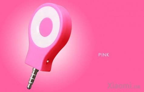 Вспышка для смартфонов RK-07 LED Flash Pink