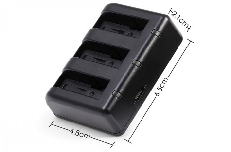 Зарядний пристрій для батарей Xiaomi Yi 4K Triple charger