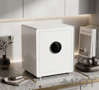 Розумний електронний сейф зі сканером відбитка пальця  Xiaomi CRMCR BGX-X1-45MP White