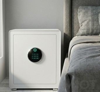 Розумний електронний сейф зі сканером відбитка пальця  Xiaomi CRMCR BGX-X1-45MP White