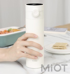 Термос Xiaomi QUANGE Stainless vacuum cup with Display BW401 Matte White 480ml