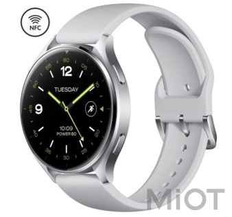 Годинник Xiaomi Watch 2 Sliver Gray Strap (BHR8034GL)срiбний