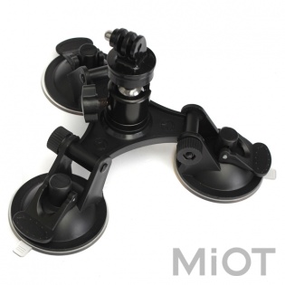 Кріплення на присосках для камери Xiaomi Yi Tri-angle suction cup mount