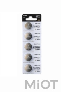 Батарейки Xiaomi CUKTECH CR2032 coin cell battery (5 шт)