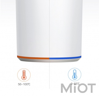 Термосклянка 316 Temperature Feeling Cup White 360 ml