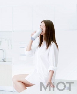 Термосклянка 316 Temperature Feeling Cup White 360 ml