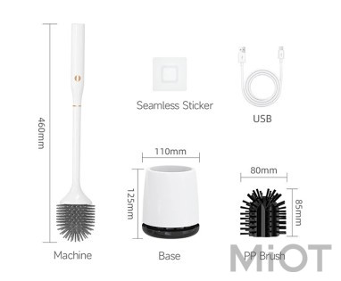 Йоржик для унітазу Xiaomi Good Dad Cordless Electric Toilet Brush UV Sterilization