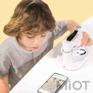 Розумний портативний мікроскоп Xiaomi BeaverLAB DDL-M1 Kit (включает платформу и аксессуары)