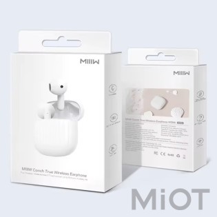 Беспроводные наушники Xiaomi MiiiW Conch True Wireless Earphone W200 White (MWTW04)