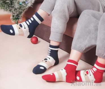 Набор носков Xiaomi 365WEAR Bacteriostatic Children's Socks 2 шт 23-27 см