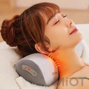 Массажная подушка для шеи Xiaomi Repor Light Gray RP-R1