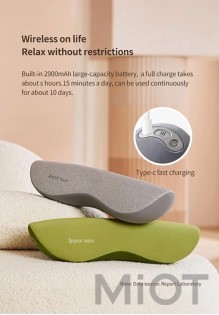 Массажная подушка для шеи Xiaomi Repor Light Gray RP-R1