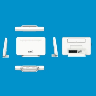 3G/4G модем и Wi-Fi роутер Modem P2000 Plus c 4 LAN портами (Белый)