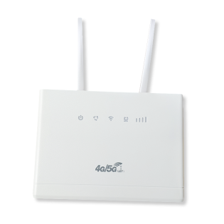 3G/4G модем i Wi-Fi роутер Modem RS980+ з 4 LAN портами (Бiлий)