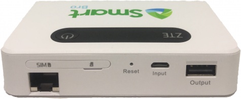 3G/4G модем и wifi router ZTE MF903 с аккумулятором 5200 мАч и WAN портом (Белый)