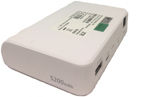 3G/4G модем и wifi router ZTE MF903 с аккумулятором 5200 мАч и WAN портом (Белый)