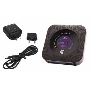 3G/4G WiFi роутер NetGear Nighthawk MR1100 iз завантаженням до 1 Гбiт/сек (Чорний)