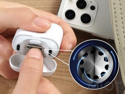 Машинка для стрижки нігтів Xiaomi Seemagic Electric Polishing Nail Clipper MINI (SMPH-ZJD04C)