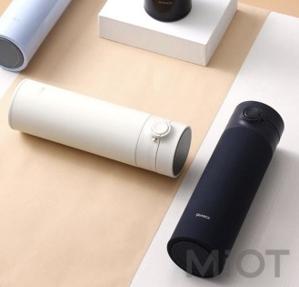 Термос Xiaomi QUANGE Stainless vacuum cup with Display BW401 Matte White 480ml