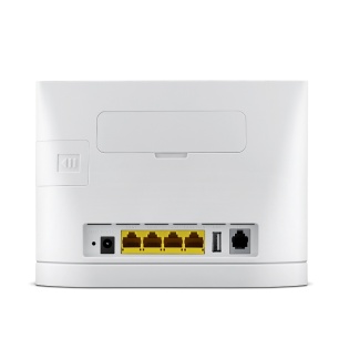 4G LTE WiFi роутер Huawei B315s-22 iз пiдключенням до 32 пристроїв (Бiлий)