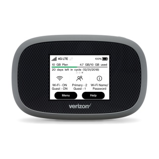 4G LTE WiFi роутер Novatel MiFi 8800L iз завантаженням до 1,2 Гбiт/сек (Сiрий)