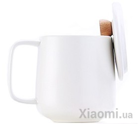 Кружка FineMading 500CC Enamel Mug Four Seasons White 500ml