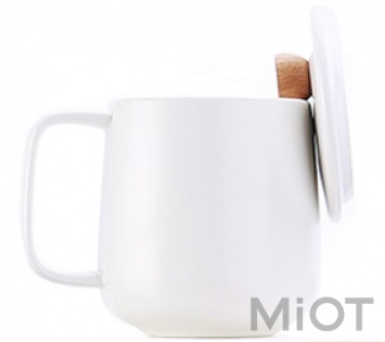 Кружка 500CC Enamel Mug Four Seasons White 500ml