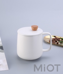 Кружка 500CC Enamel Mug Four Seasons White 500ml