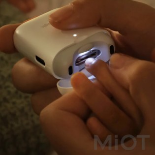 Машинка для стрижки нігтів Xiaomi Seemagic Electric Polishing Nail Clipper MINI (SMPH-ZJD04C)