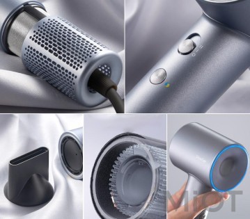 Фен Xiaomi ShowSee Electric Hair Dryer A18-GY Grey