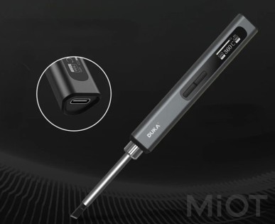Паяльник із регулюванням температури Xiaomi Duka EI1 Black