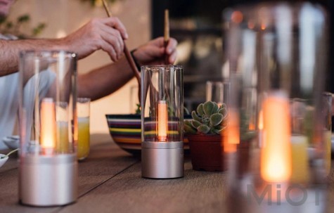 Декоративная настольная лампа Xiaomi Yeelight Redbud Candle Light (second gen) (YLFWD-0019) Champagne Gold