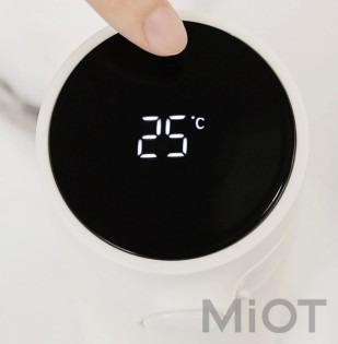 Термос Xiaomi QUANGE Stainless vacuum cup with Display BW401 Dark Blue 480ml