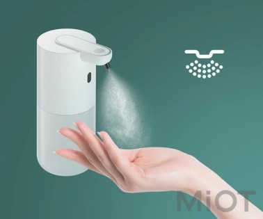 Бесконтактный диспенсер для мытья посуды Pulaka P8 White