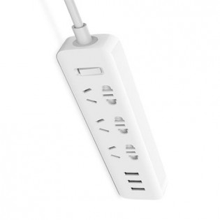Удлинитель Xiaomi Mi Power Strip 3 розетки и 3 USB порта White