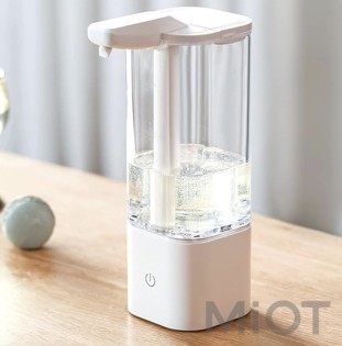 Безконтактний диспенсер для миття посуду Pulaka LQ 550ml White