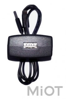 Зарядний пристрій  5V 2A EU standard charger with Type-C cable Black
