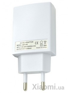 Зарядное устройство 5V 2A EU standard charger with USB cable White