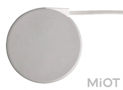 Бездротовий зарядний пристрій Qi 5V Xiaomi VH Wireless Charging Pad Xiaomi VH101 Light Gray