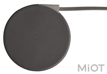 Бездротовий зарядний пристрій Qi 5V Xiaomi VH Wireless Charging Pad Xiaomi VH101 Brown