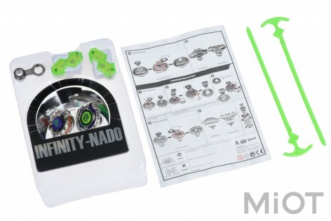 Дзига Xiaomi AULDEY Infinity Nado серiя Сплiт Air Fist Повiтряний Кулак та Cold Shadow Прудка Панда (YW624603)