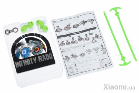 Волчок Xiaomi AULDEY Infinity Nado серия Сплит  Shadow Shark Призрачная Акула и Delver Mecha Стальной Медведь