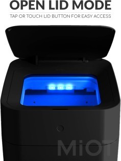 Умная корзина для мусора Xiaomi TOWNEW T1S Black