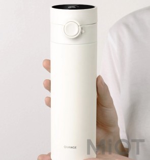 Термос Xiaomi QUANGE Stainless vacuum cup with Display BW401 Matte White 480ml