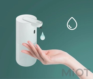 Безконтактний диспенсер для миття посуду Pulaka P8 White